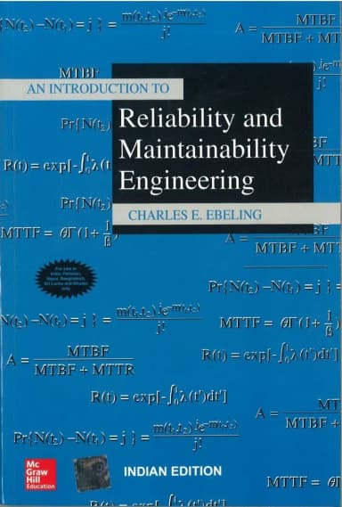 Image of - An Introduction to Reliability and Maintainability Engineering | Paperback