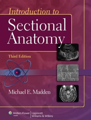 Image of - Introduction to Sectional Anatomy | Third Edition | Hardcover