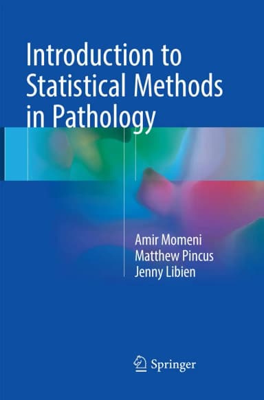 Image of - Introduction to Statistical Methods in Pathology | Paperback