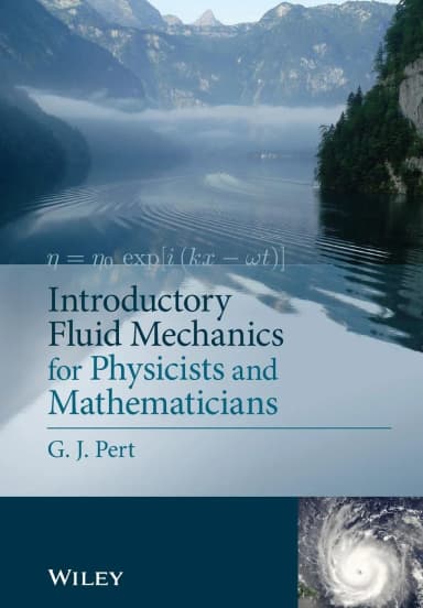 Image of - Introductory Fluid Mechanics for Physicists and Mathematicians | Paperback