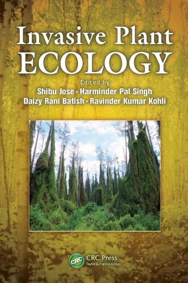 Image of - Invasive Plant Ecology | Hardcover