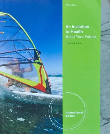 Image of - An Invitation to Health Build Your Future | 15th Edition | Paperback