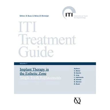 Image of - ITI Treatment Gjuide Implant Therapy in the Esthetic Zone | Volume 1 | Hardcover