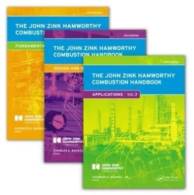 Image of - The John Zink Hamworthy Combustion Handbook | 3 Volume Set | Hardcover
