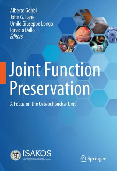 Image of - Joint Function Preservation A Focus On The Osteochondral Unit | Paperback
