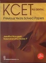 Image of - KCET PG Dental Previous Years Solved Papers | Paperback