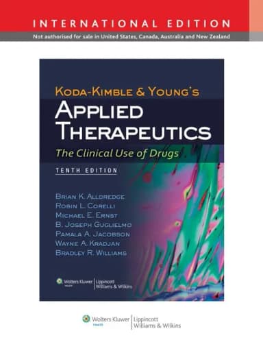 Image of - Koda-Kimble and Young's Applied Therapeutics | 10th Edition | Hardcover