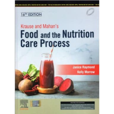 Image of - Krause And Mahans Food And The Nutrition Care Process 16th Editiond | Hardcover