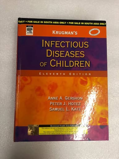 Image of - Krugman's Infectious Diseases of Children | 11e | Hardcover