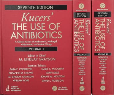 Image of - Kucers' The Use of Antibiotics | 7th Edition | 3 Volume Set | Hardcover