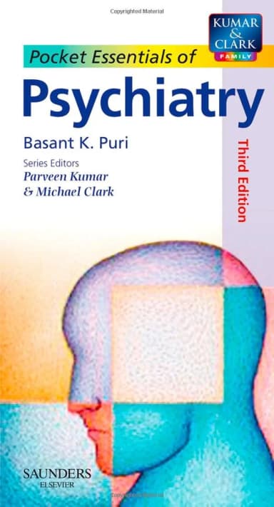 Image of - Kumar and Clark Pocket Essentials of Psychiatry | Third Edition (IE) | Paperback