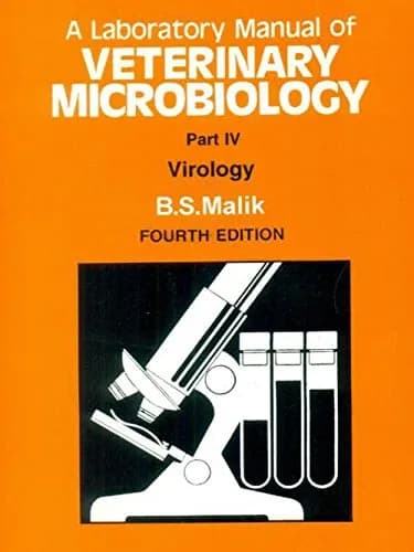 Image of - Lab. Manual of Veterinary Microbiology (In 4 Parts) Part IV  Virology