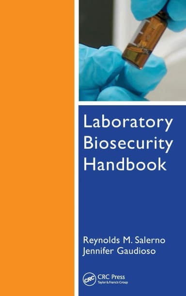 Image of - Laboratory Biosecurity Handbook | Hardcover