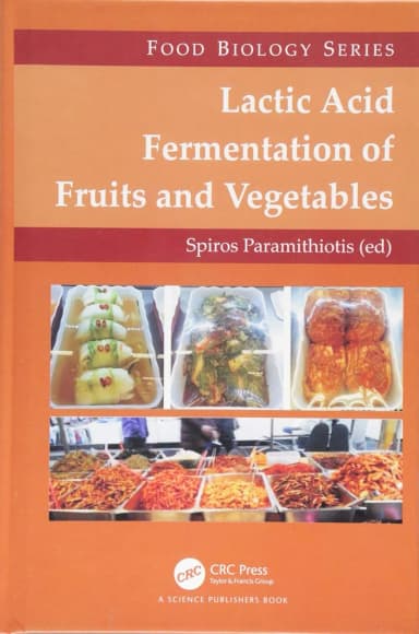 Image of - Lactic Acid Fermentation of Fruits and Vegetables | Hardcover