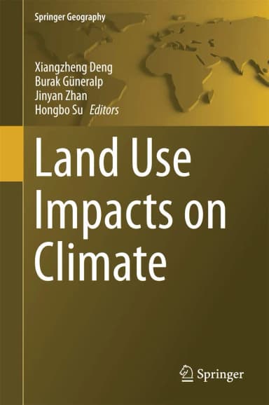 Image of - Land Use Impacts on Climate | Hardcover
