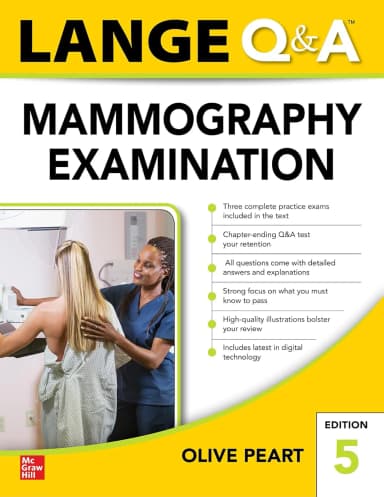 Image of - Lange QandA Mammography Examination 5th Edition | Paperback