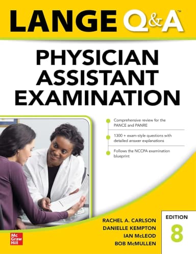 Image of - Lange QandA Physician Assistant Examination 8th Edition | Paperback