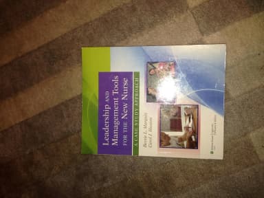 Image of - Leadership and Management Tools for the New Nurse A Case Study Approach | Paperback
