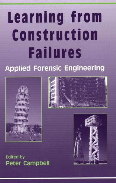 Image of - Learning from Construction Failures Applied Forensic Engineering | Hardcover
