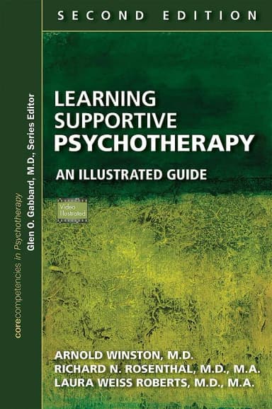 Image of - Learning Supportive Psychotherapy An Illustrated Guide | 2nd Edition | Paperback
