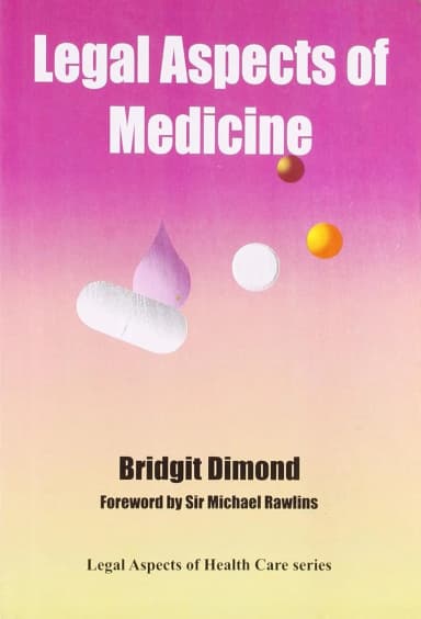 Image of - Legal Aspects of Medicine