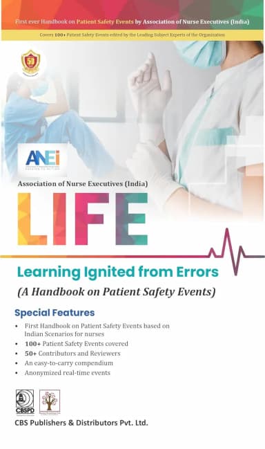 Image of - Life Learning Ignited From Errors A Handbook On Patient Safety Events | Paperback