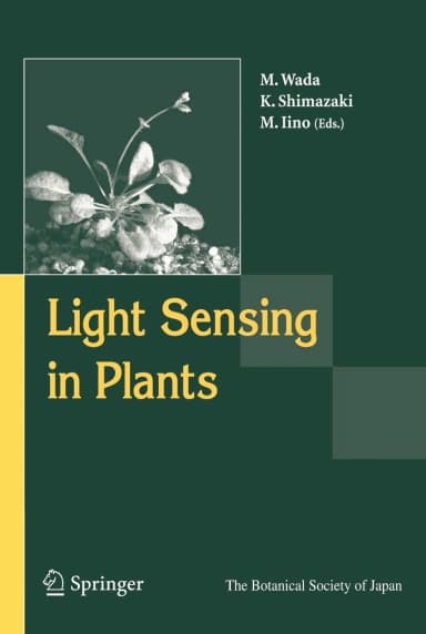 Image of - Light Sensing in Plants | Hardcover