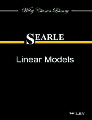 Image of - Linear Models | Paperback
