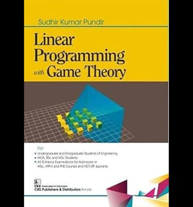 Image of - Linear Programming with Game Theory | Paperback