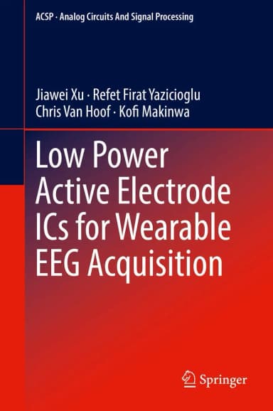 Image of - Low Power Active Electrode Ics for Wearable EEG Acquisition | Hardcover