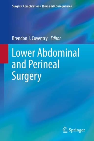 Image of - Lower Abdominal and Perineal Surgery | Hardcover