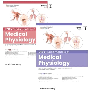 Image of - Lpr Fundamentals Of Medical Physiology 9Ed 2 Vol Set | Paperback