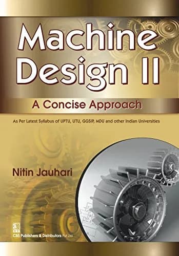 Image of - Machine Design II A Concise Approach | Paperback
