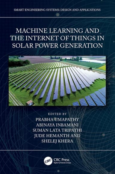 Image of - Machine Learning And The Internet Of Things In Solar Power Generation | Hardcover