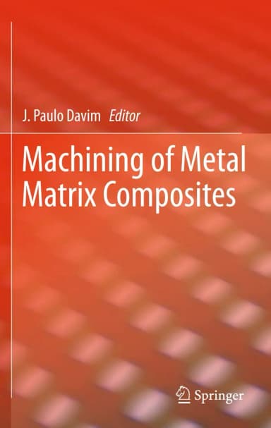 Image of - Machining of Metal Matrix Composites | Hardcover
