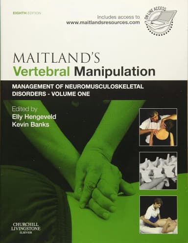 Image of - Maitland's Vertebral Manipulation | 8th Edition | Volume 1 | Paperback