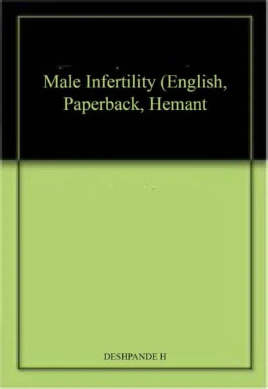 Image of - Male Infertility Problems and Perspectives | Paperback