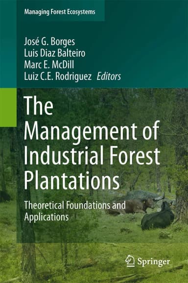 Image of - The Management of Industrial Forest Plantations | Hardcover