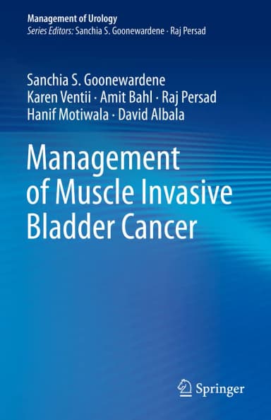 Image of - Management Of Muscle Invasive Bladder Cancer | Hardcover