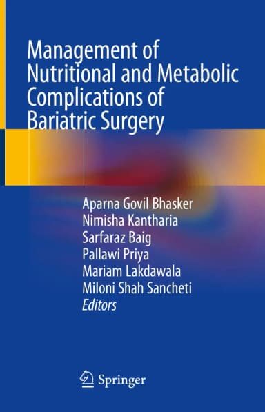 Image of - Management Of Nutritional And Metabolic Complications Of Bariatric Surgery | Hardcover