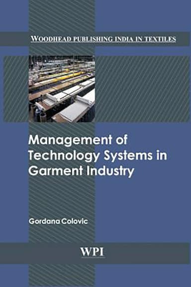 Image of - Management of Technology Systems in Garment Industry | Hardcover