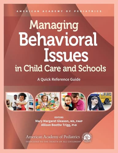 Image of - Managing Behavioral Issues In Child Care And School A Quick Reference Guide | Paperback