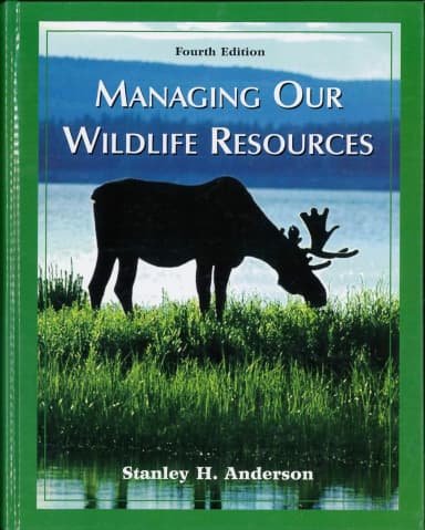 Image of - Managing Our Wildlife Resources | 4th Edition