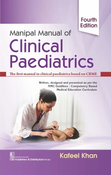 Image of - Manipal Manual of Clinical Paediatrics | 4th Edition | Paperback