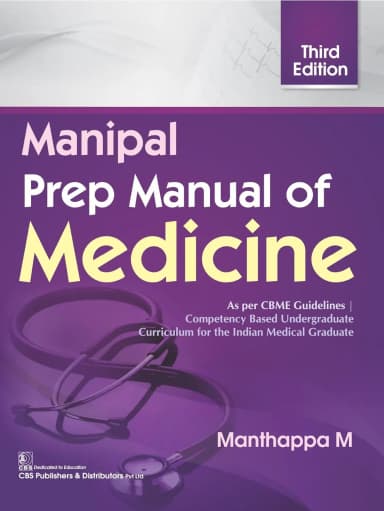 Image of - Manipal Prep Manual Of Medicine | Third Edition | Paperback