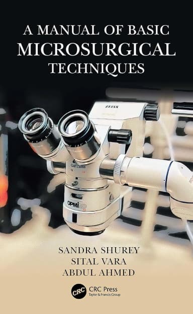 Image of - A Manual Of Basic Microsurgical Techniques | Paperback