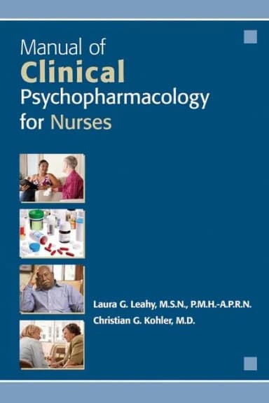 Image of - Manual of Clinical Psychopharmacology for Nurses | Paperback