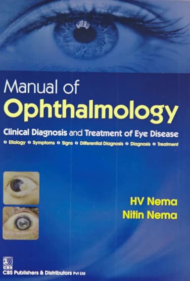 Image of - Manual of Ophthalmology Clinical Diagnosis and Treatment of Eye Disease | Paperback