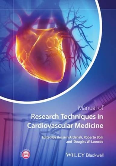 Image of - Manual of Research Techniques in Cardiovascular Medicine | Hardcover