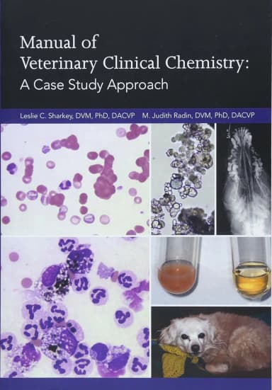 Image of - Manual of Veterinary Clinical Chemistry A Case Study Approach | Paperback